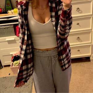 Aeropostale flannel size S